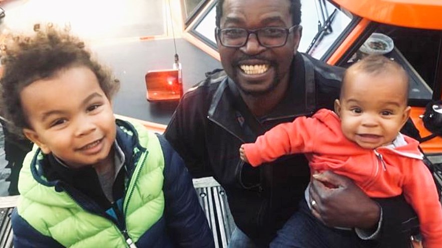 Charles Masala, a father of two young children, was killed by a drunk driver while cycling on the side of Burnaby Mountain in June 2019.
