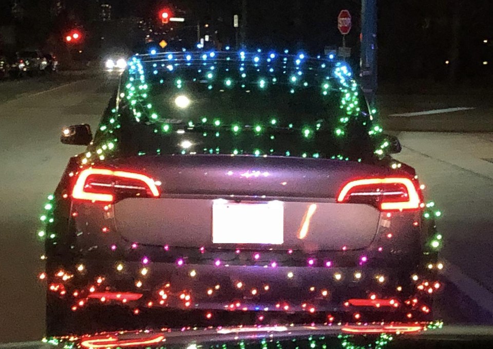 Christmas TeslaWEB