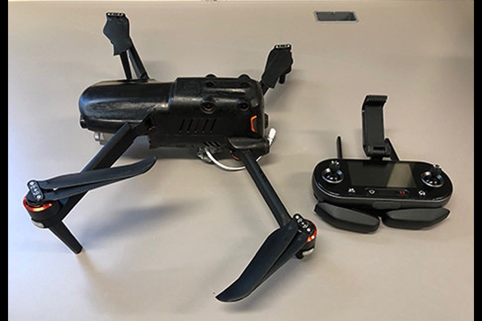 Police seized a drone suspected of flying drugs into a Manitoba prison last weekend.