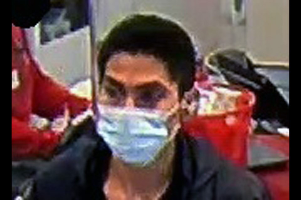 Burnaby RCMP are looking for help identifying a suspect in a voyeurism incident at Metrotown mall Feb. 11. 