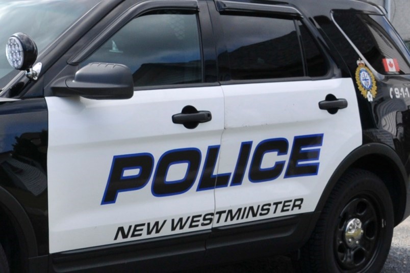 New Westminster Police are investigating after a suspect pointed a firearm at a person in a taxi on Monday night.