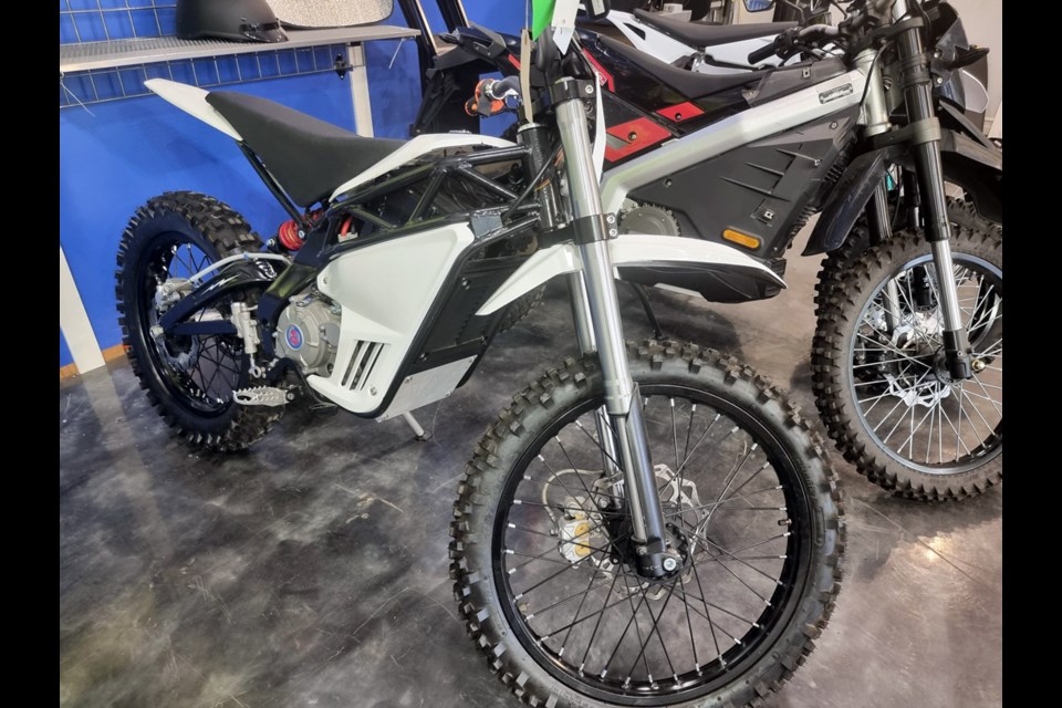 Police are investigating the theft of 14 electric motorcycles from Joule Motorcycles in Burnaby Monday.