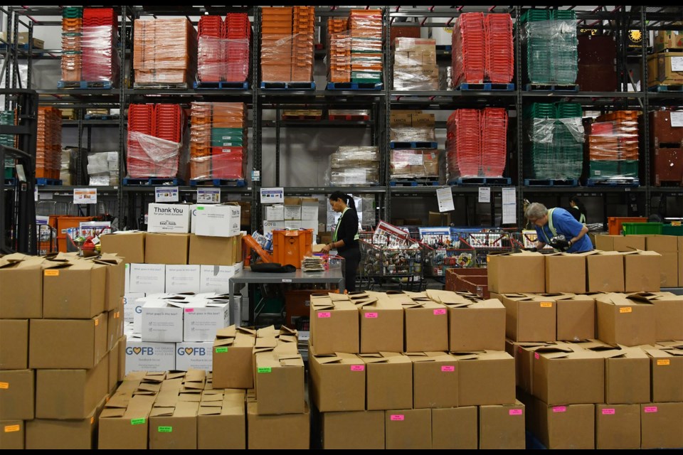 The Greater 鶹ýӳFood Bank, based out of Burnaby, currently registers 800 to 900 new clients a month, every month. 