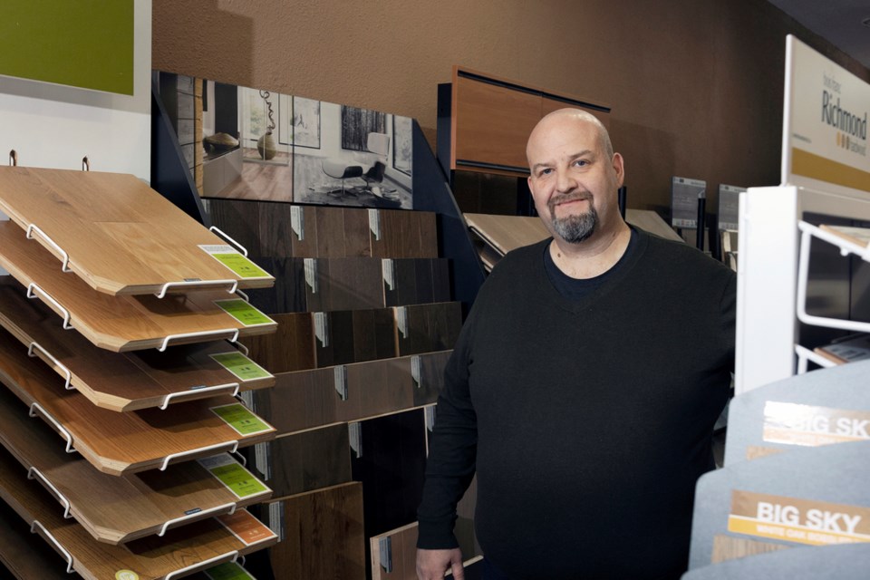 Peter Pocrnic, owner of Casa Madera Hardwood Floors.