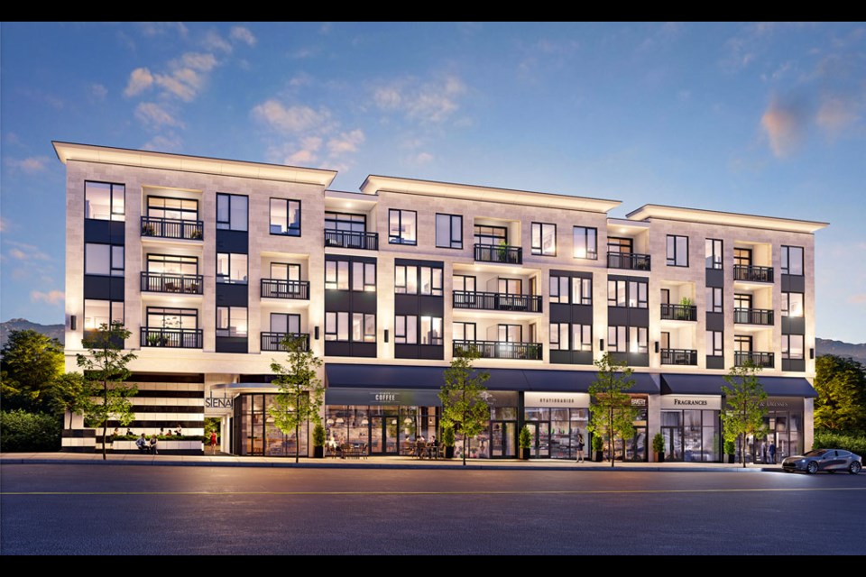 SIENA - the Heights | Exterior building rendering.