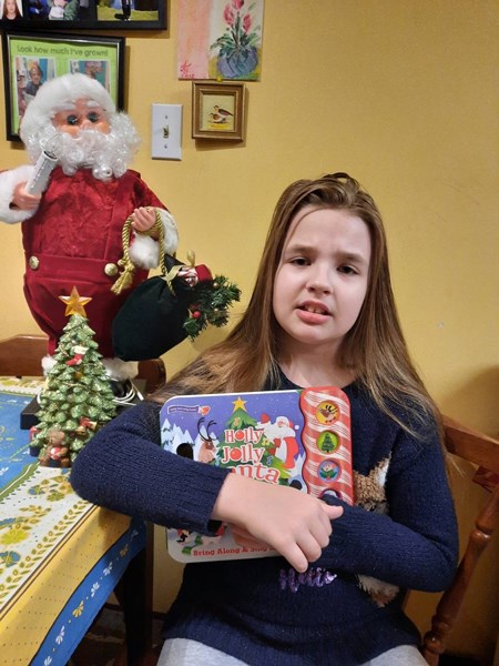 Sophia, 10, has been provided with speech and language therapy. Photo via Variety - the Children’s Charity of BC. 