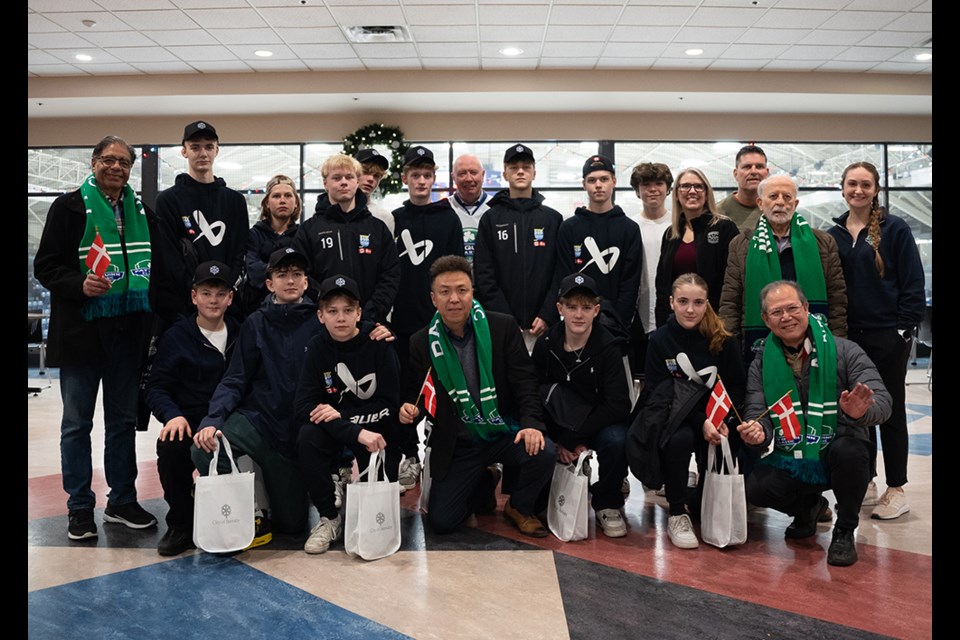 Esbjerg U16 Ice Hockey Club (Denmark) is the first European team to compete at the Pat Quinn Classic in Burnaby, taking place Dec. 27 to 31, 2023.