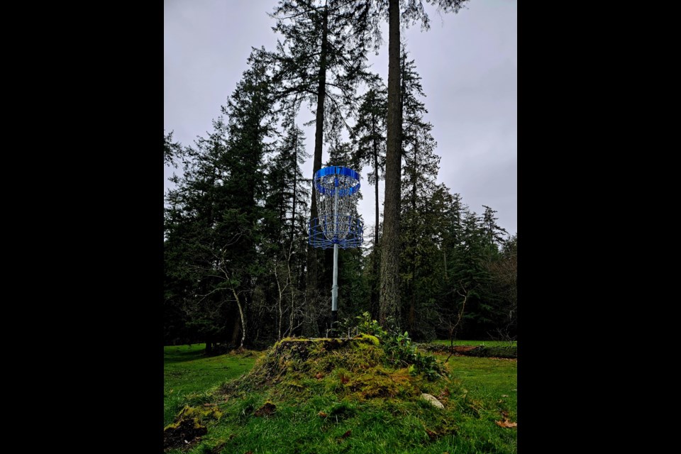 There's a new disc golf course at Burnaby's Central Park.