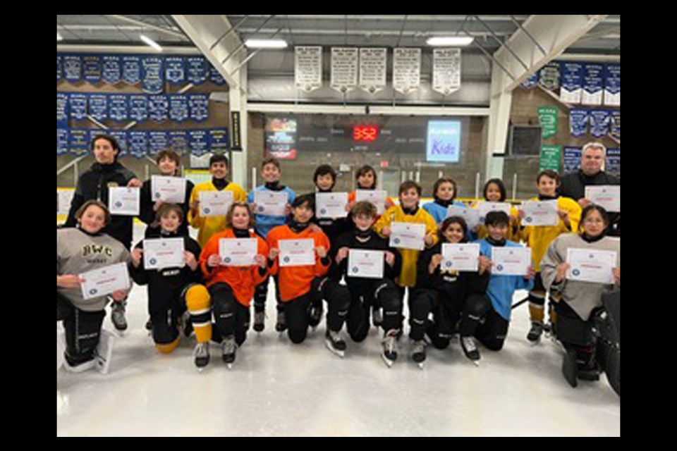 Players and coaches for the Burnaby Winter Club U13 Pee-Wee A1 team receive an invitation to compete in the 63rd Edition Quebec International Pee-Wee Hockey Tournament Feb. 8-19, 2023.