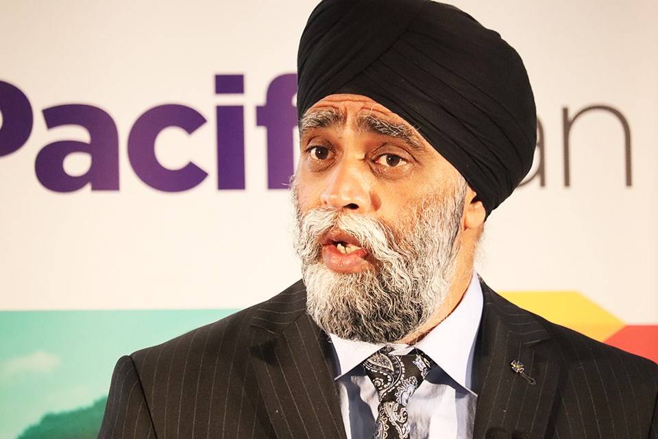 Harjit Sajjan, Canada's minister of international development and minister responsible for the Pacific Economic Development Agency of Canada, tours the Kardium Inc. headquarters in Burnaby on May 31, 2022.