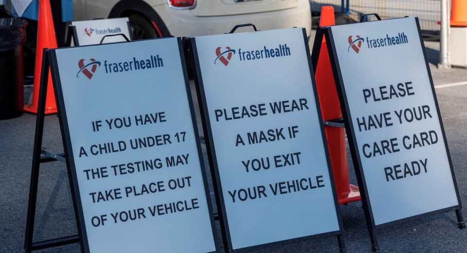 fraser-health-covid-signage