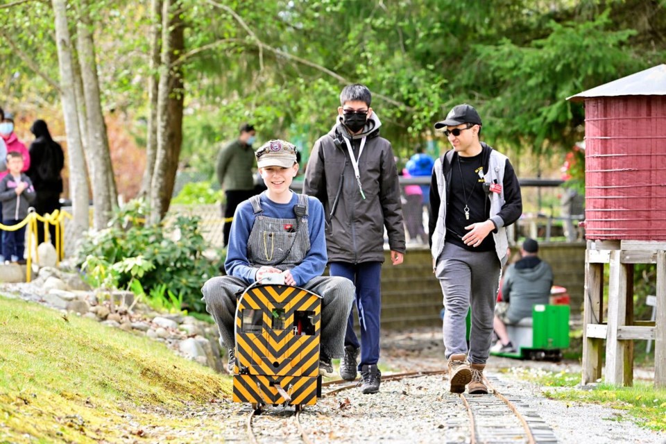 The Burnaby Central Railway opens for the season on Friday, April 18 in Confederation Park.