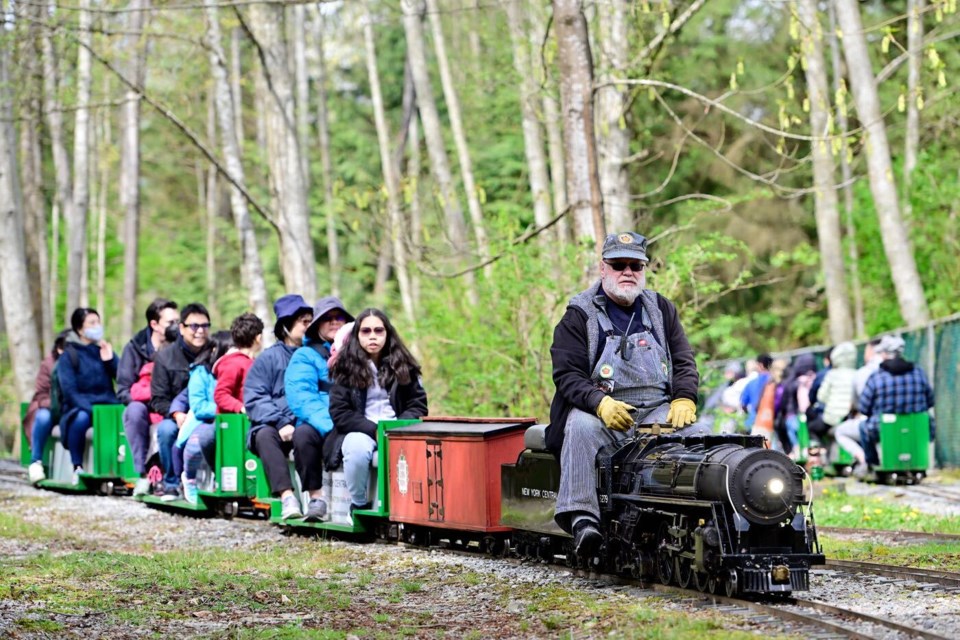 The Burnaby Central Railway will open for the 2023 season from Easter to Thanksgiving in Confederation Park.