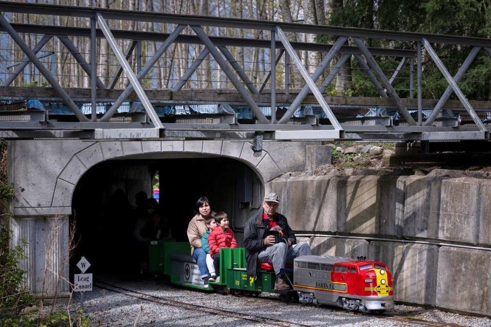 The Burnaby Central Railway opens for the season on Friday, March 29 in Confederation Park.