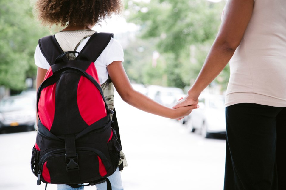 child parent back to school