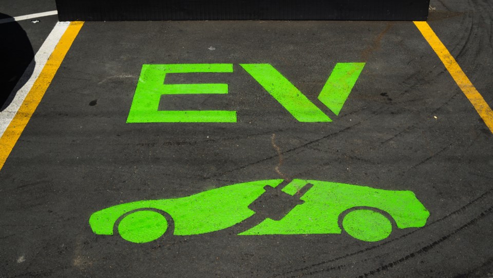 Electric vehicle parking