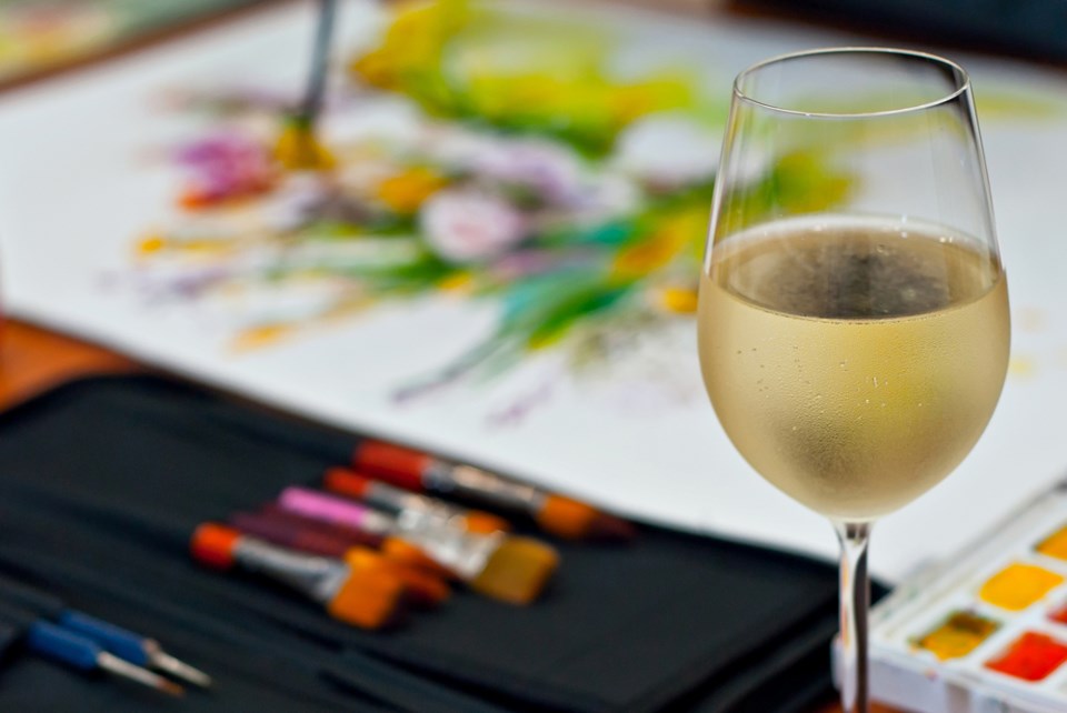 Wine paint sip 