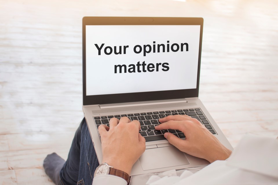 your opinion matters