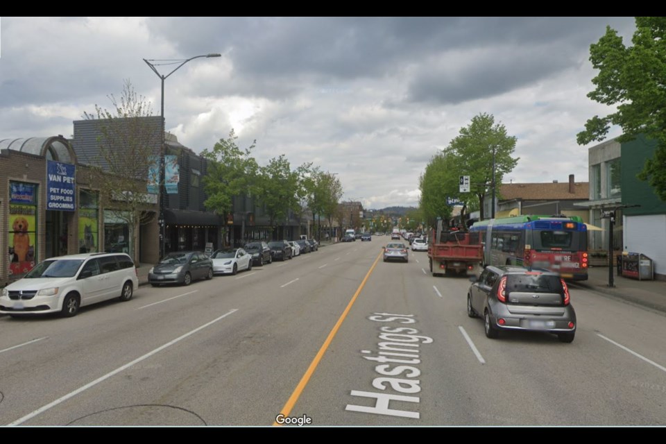 Burnaby Heights Merchants are concerned a proposed dedicated bus lane will "strip" their street parking.