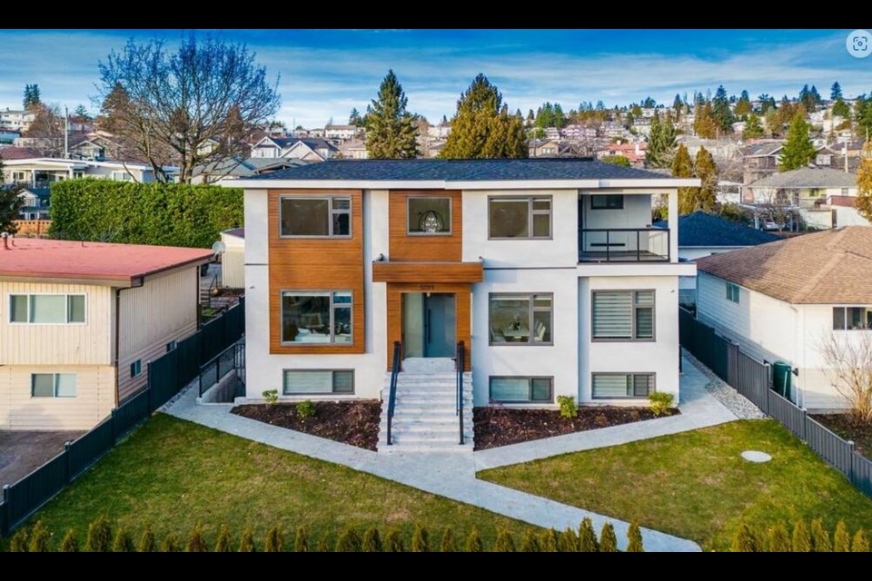 The most expensive single family home in May sold in Brentwood for $3.51 million. Photo Zealty.ca.