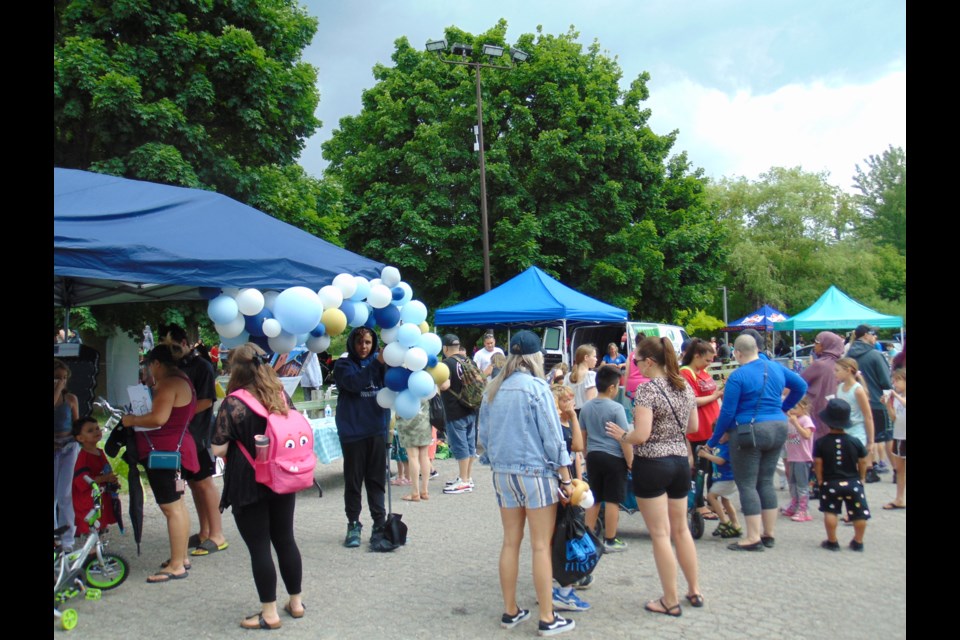 It was a big turnout at the Alison Neighbourhood Community Centre's Community Day celebration at Soper Park in Cambridge on Saturday.                             