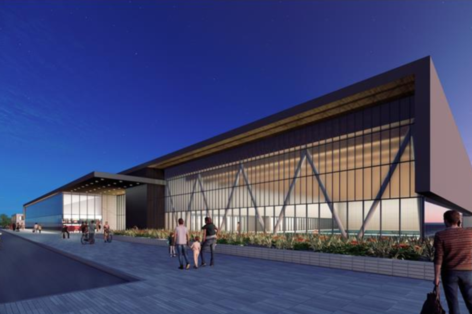 The Cambridge Recreation Complex is expected to be complete in 2026.