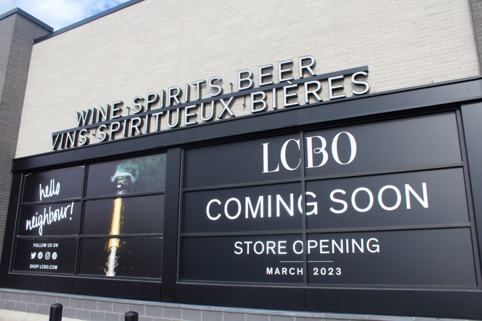 The new LCBO on Hespeler Road opens today.