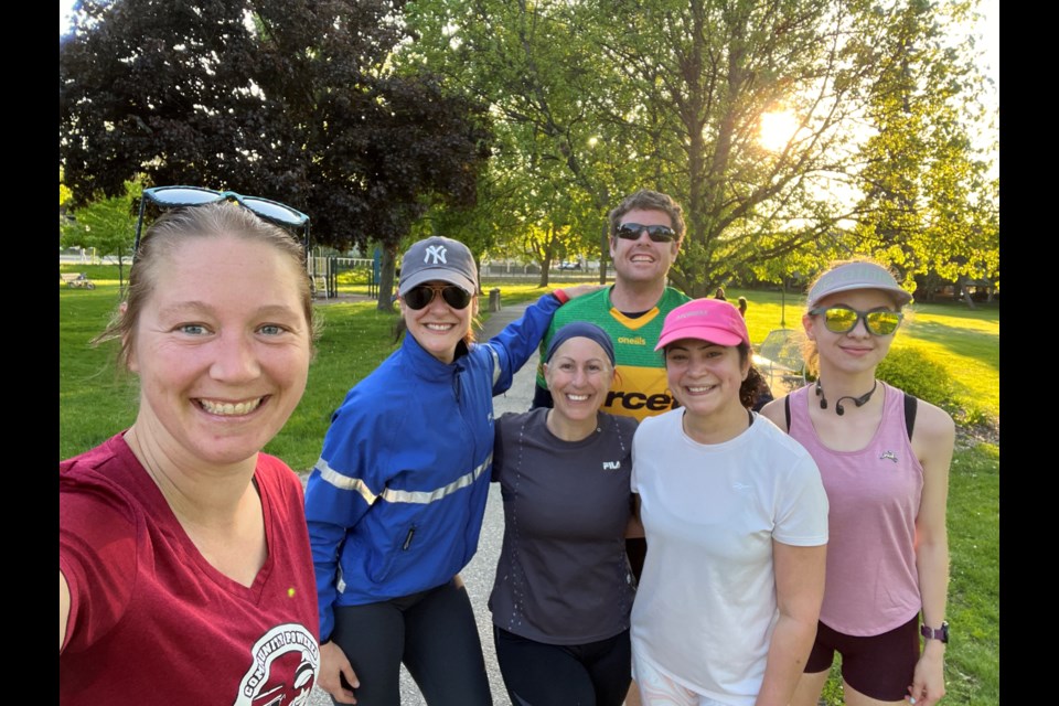 Hespeler Running is a local group that meets weekly for runners of all skill levels.