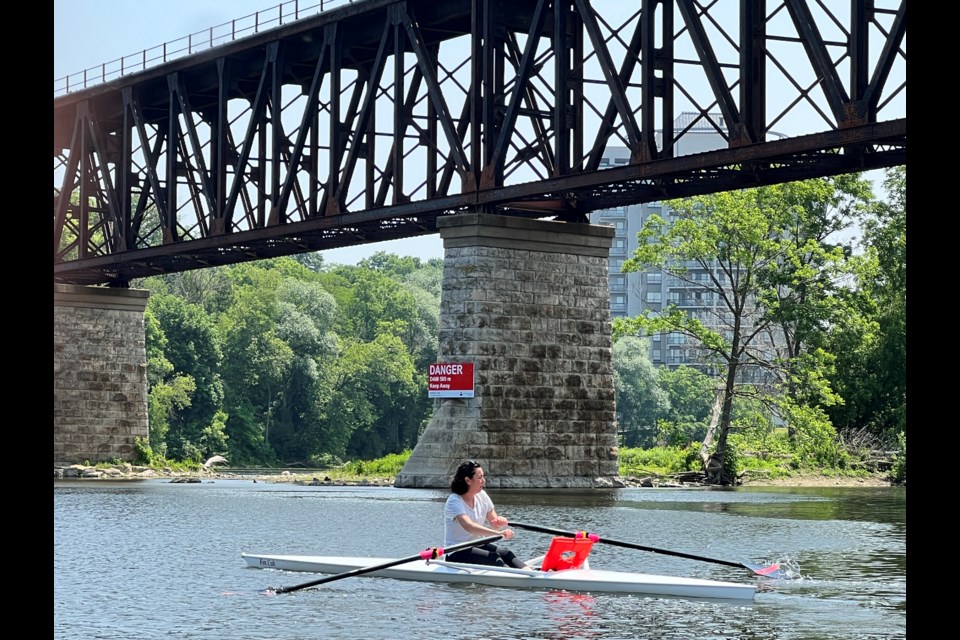 The Cambridge Rowing Club's Learn to Row program teaches people the basics of the sport