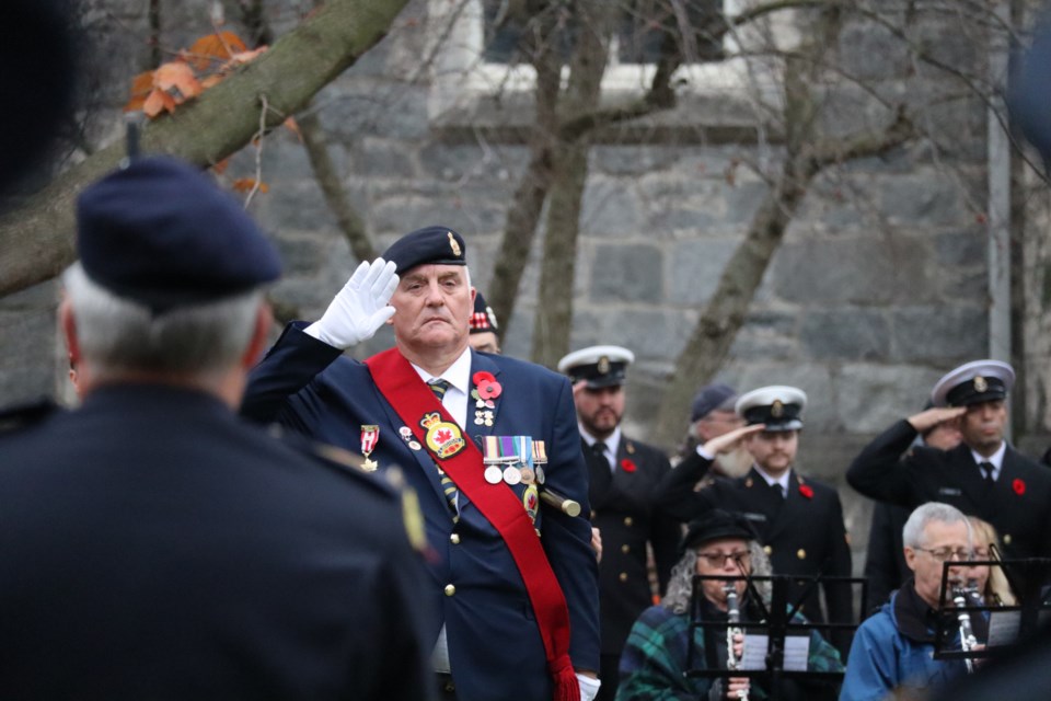 Veterans salute lost comrades at Queen's Park 