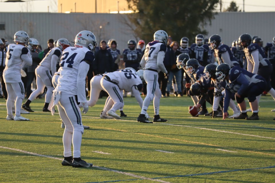 The Jacob Hespeler Hawks defeated the Resurrection Phoenix 55-35 to claim the CWOSSA title on Tuesday night.