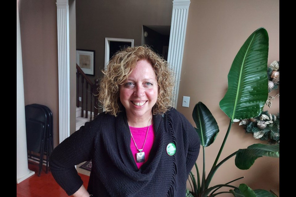 Carla Johnson is representing the Green Party of Ontario in her bid to become the next Minister of Provincial Parliament for Cambridge, a riding that includes North Dumfries and northern Brant County.