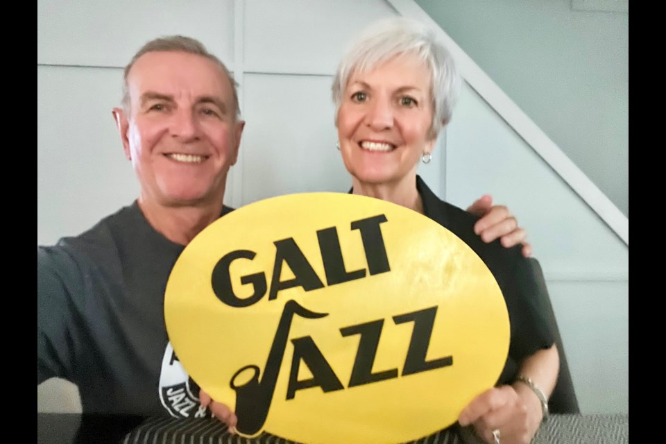 David and Ruth Ottenbrite created Galt Jazz to give back to the Cambridge community after moving to Galt more than three years ago.