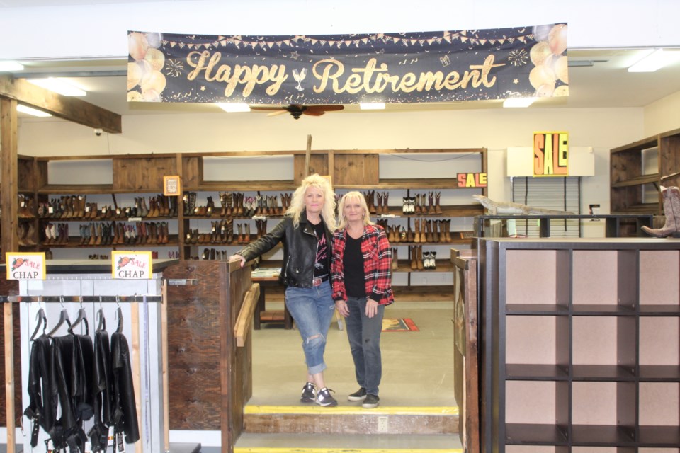 Shirley Keleher (right) is thankful for trustworthy employees over the years like Shelly Milovich (left).