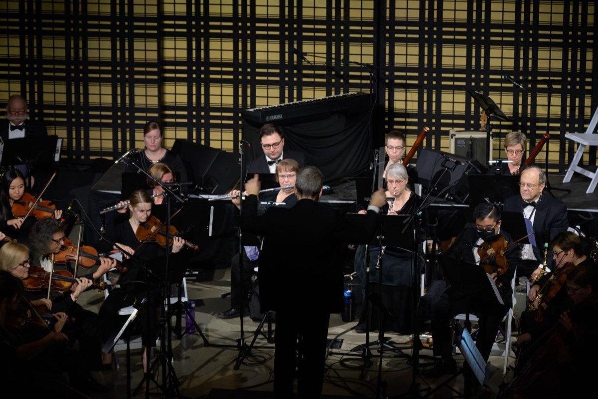 Cambridge Symphony Orchestra performing free concert at Gaslight District
