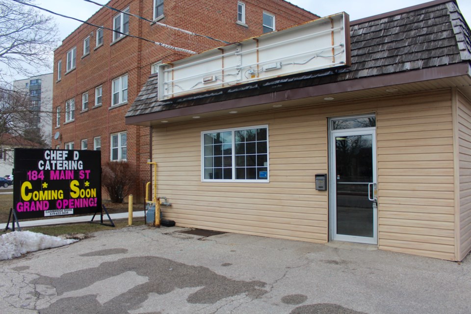 184 Main St. will be the home of ChefD's new catering business.