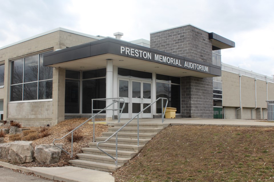 The city is ready to enter the site plan approval phase of the Preston Memorial Auditorium expansion. It is tentatively set to go to tender in June.