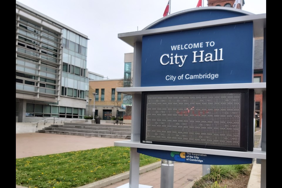 Cambridge City Hall. CambridgeToday photo