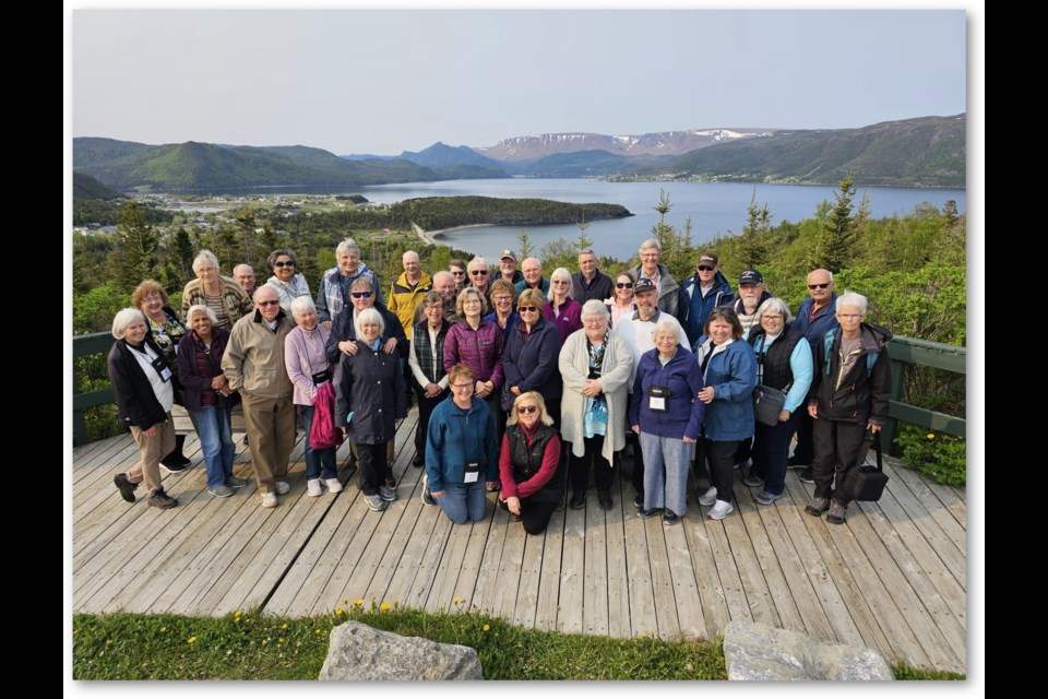 Jill Summerhayes toured Newfoundland earlier this month with McCarthy’s Party tour guide. The group of 36 came from Texas, British Columbia, Alberta, Saskatchewan, Manitoba, Ontario, and the U.K.