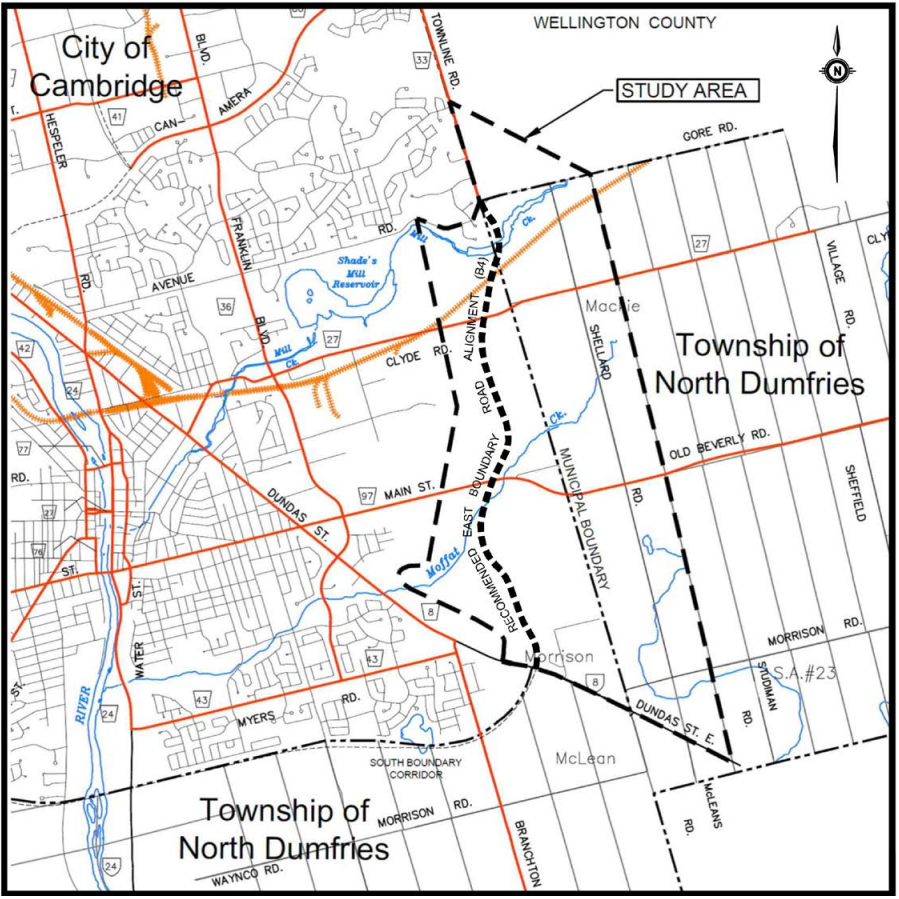 east boundary road