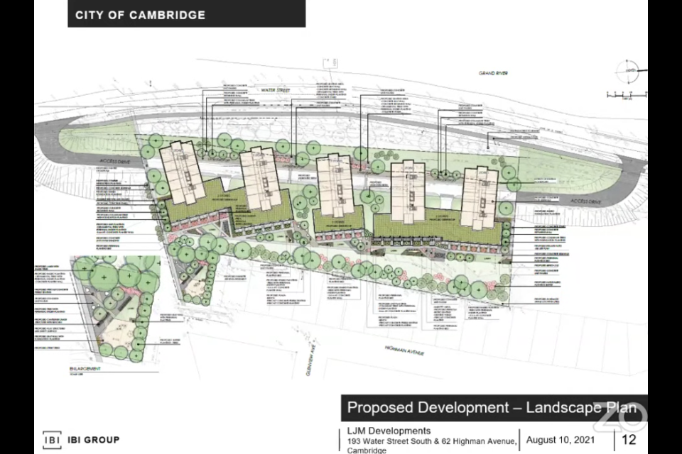 Renderings of the proposed development on Water Street South.