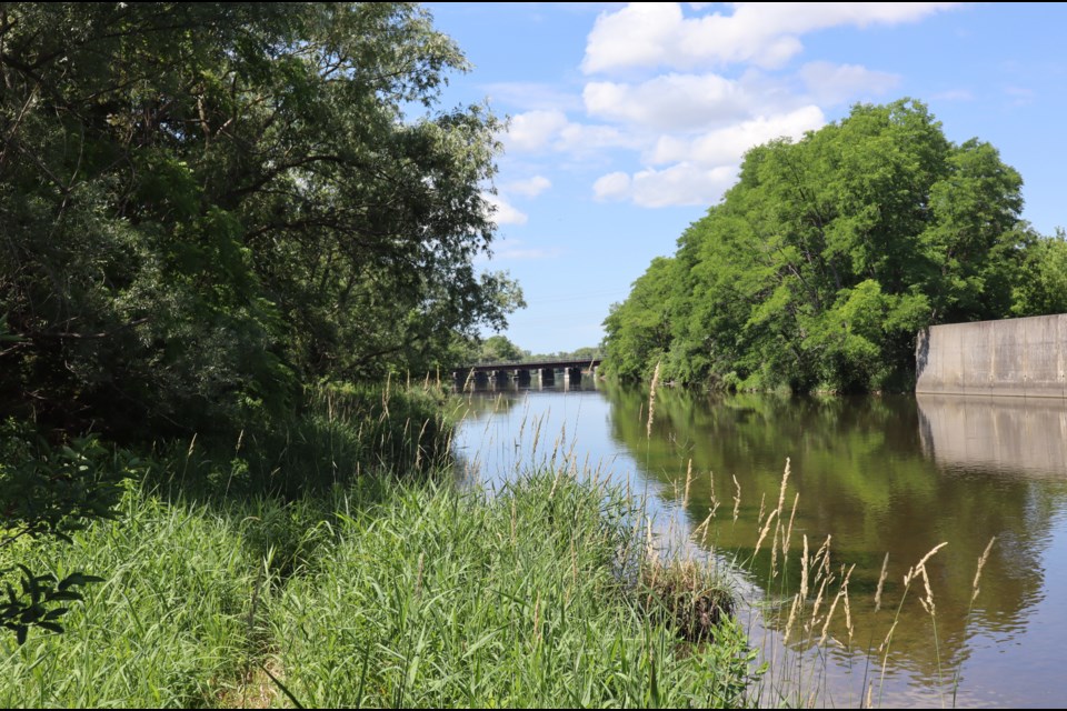 The City of Cambridge is proposing to link Hespeler's Mill Run Trail to a new trail proposed for the south side of the Speed River by constructing a pedestrian bridge.