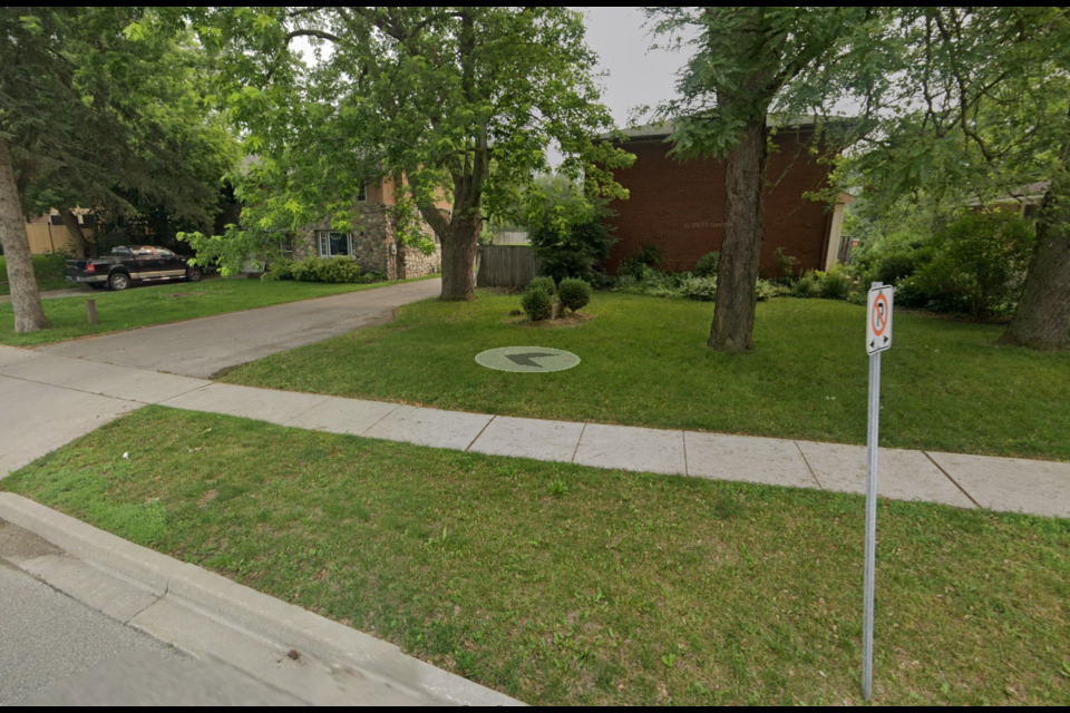 The owner of these two properties on Blair Road has won an appeal at the Ontario Land Tribunal to demolish this home and four-plex to build two stacked townhouse buildings.