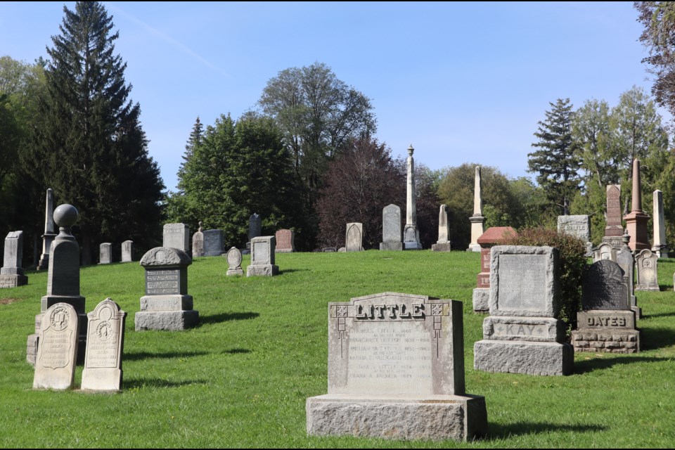 Mount View Cemetery in Galt.