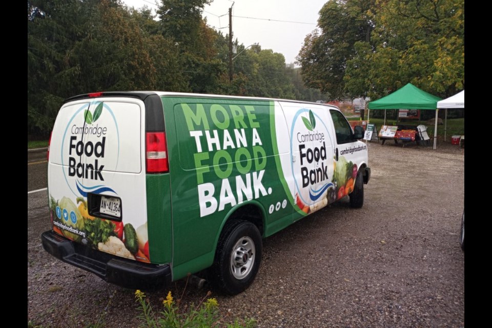 Cambridge Food Bank Stuff-A-Van will be at Zehrs-Cambridge Centre May 28. 