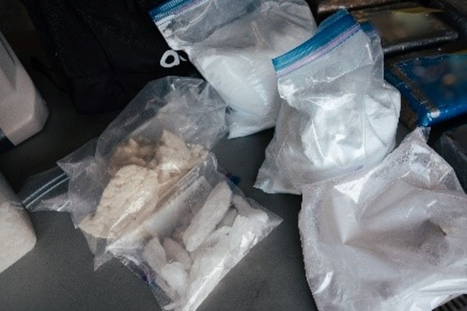 Evidence seized by Waterloo Regional Police as part of a six-month drug investigation.