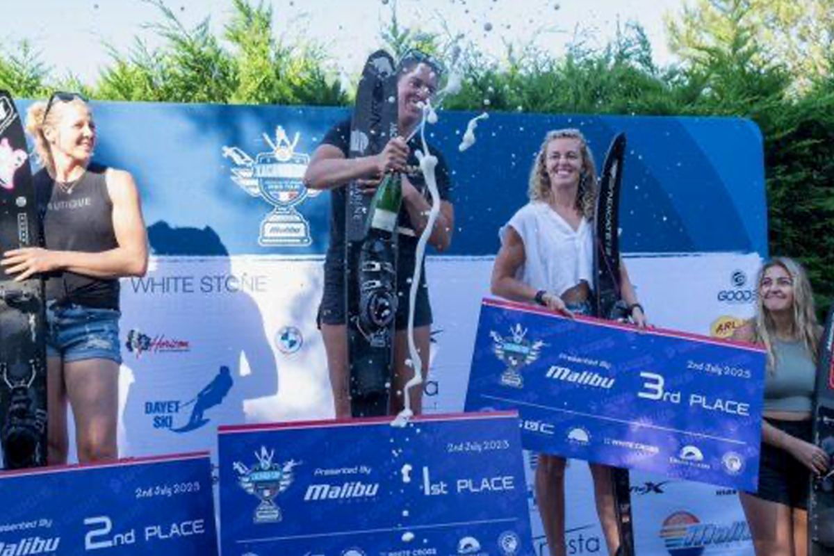 Un skieur nautique de Cambridge décroche un podium en France