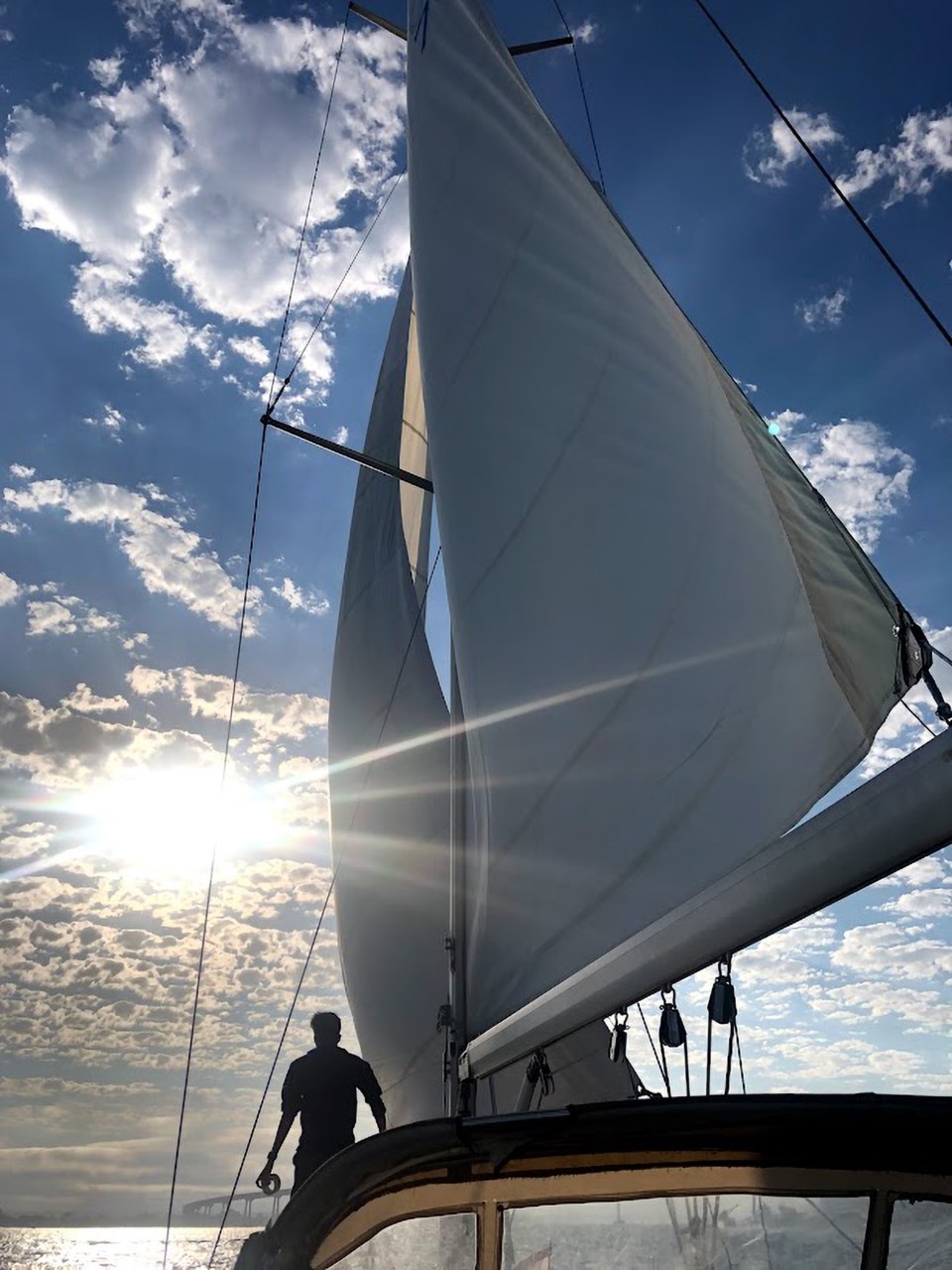 Good Morning photo sail 