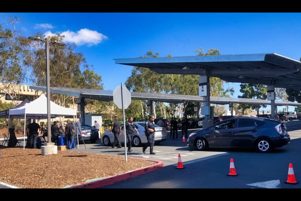 Gun Buy Back Event in Chula Vista attracted hundreds of residents this Saturday, Oct. 9 at the Southbay Courthouse