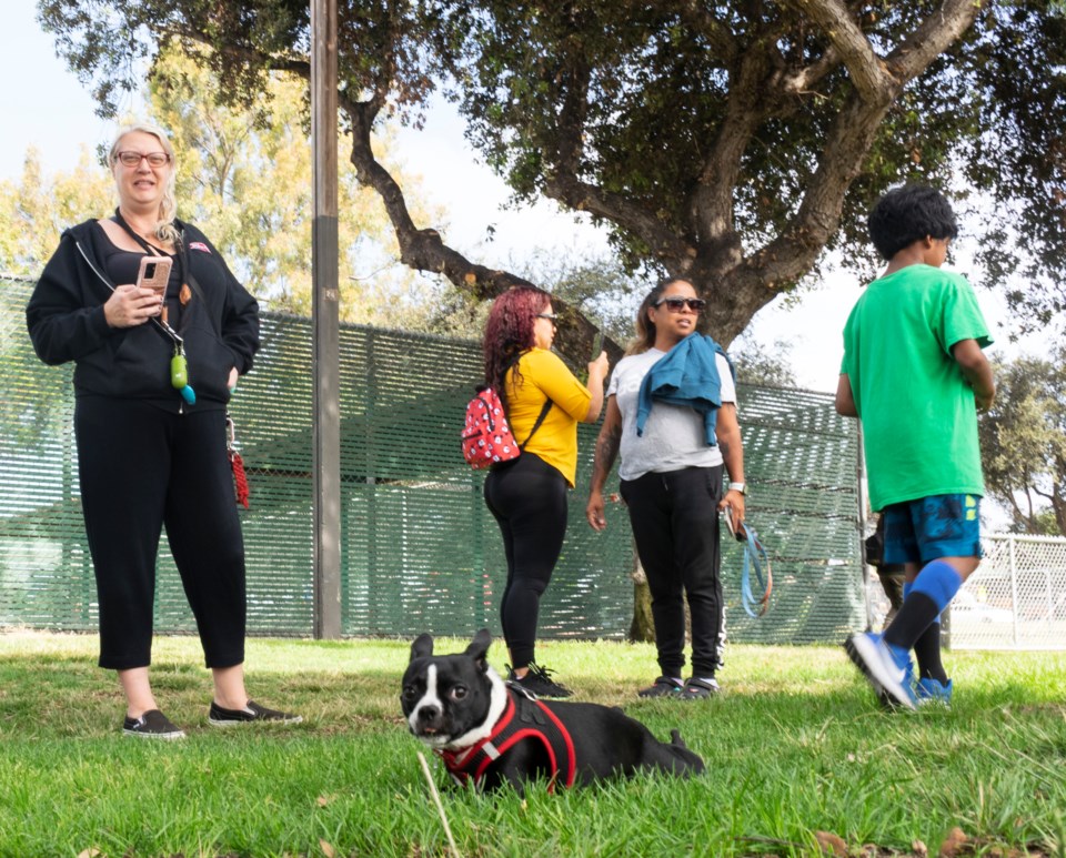 Ribbon Cutting Memorial Dog Park 3